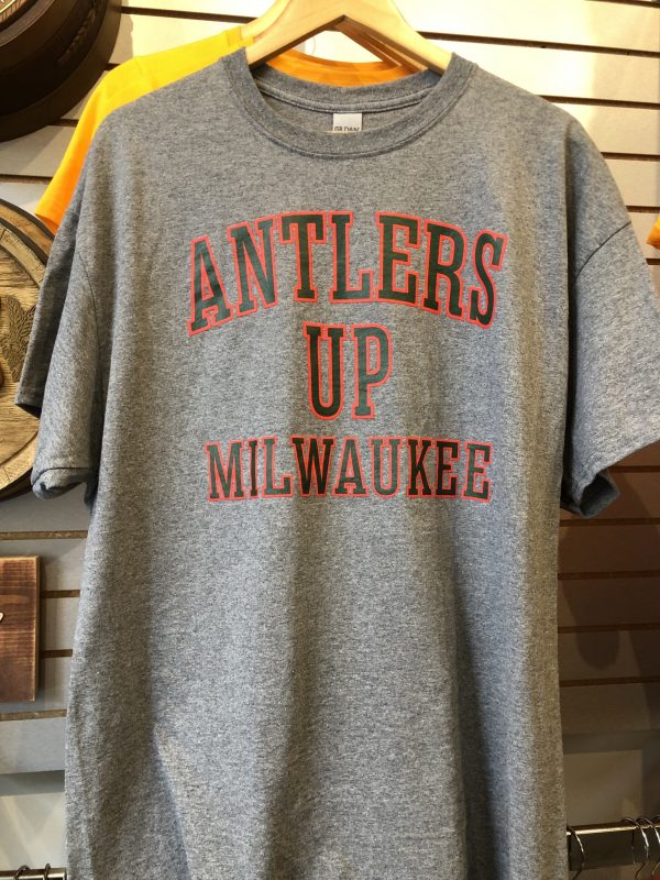 Antlers Up Milwaukee.