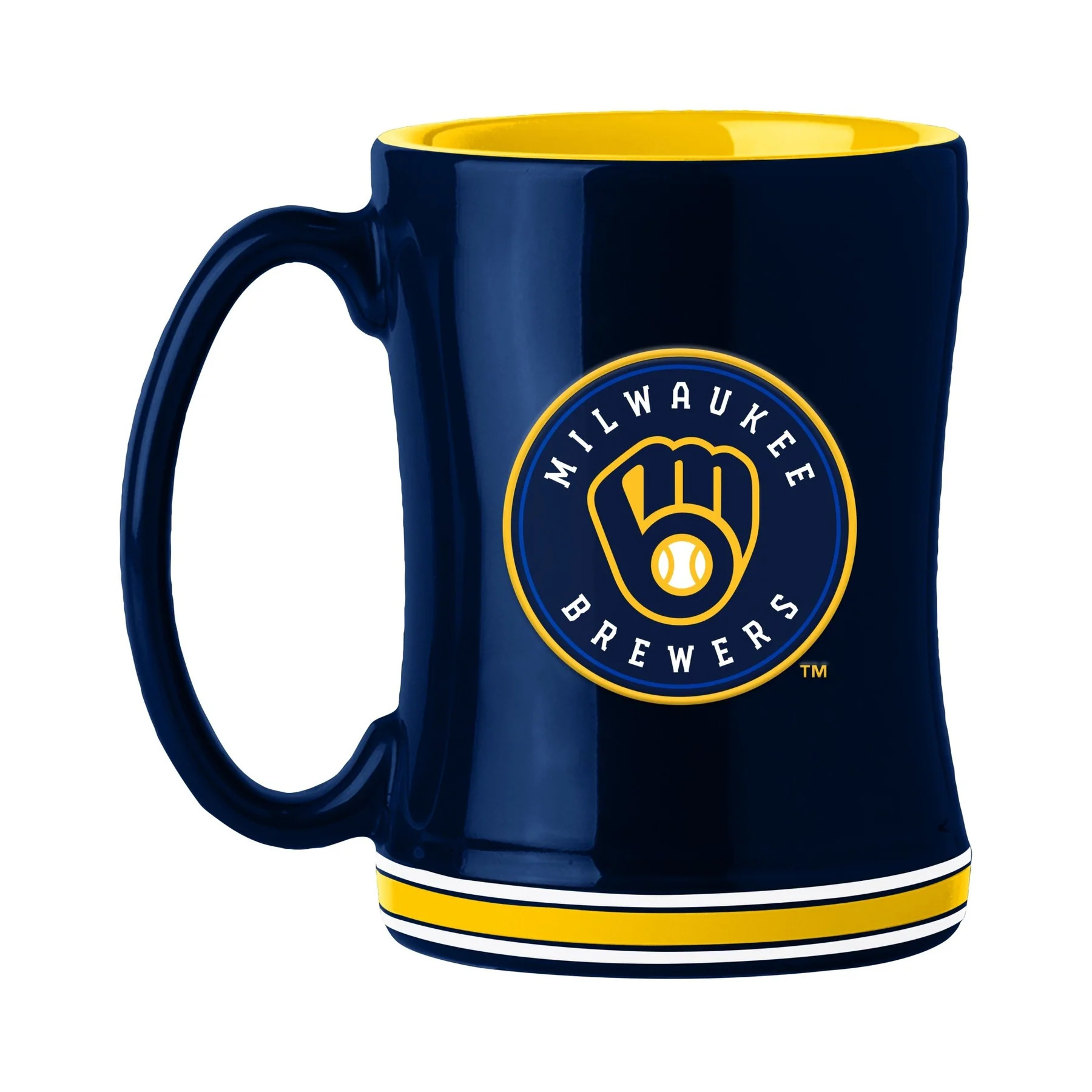 Milwaukee Brewers 15oz. Personalized Ceramic Mug