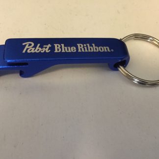 Pabst Blue Ribbon Beverage Wrench Keychain