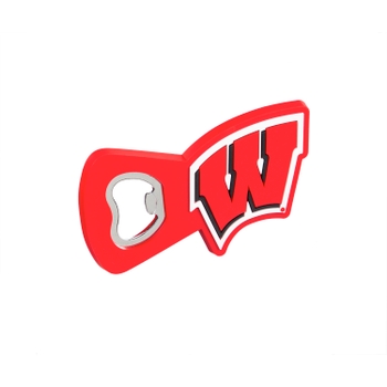 Wisconsin Badgers (UW) Magnet Bottle Opener