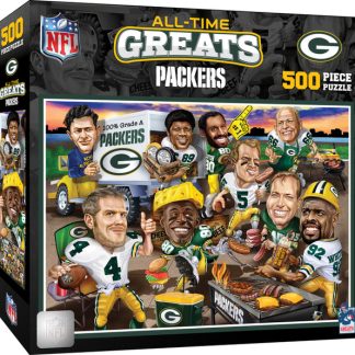 Green Bay Packers All-Time Greats Puzzle - 500 Pieces
