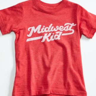 Midwest Kid Heather Red Toddler & Kids T-Shirt